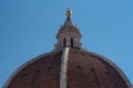 Details of the exterior of the Cattedrale di Santa Maria del Fiore Cathedral of Saint Mary of the Flower. Royalty Free Stock Photo