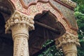 Detail of the Stavropoleos Monastery in Bucharest, Romania. Royalty Free Stock Photo