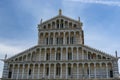 Details of the exterior of the Pisa Cathedral Cattedrale Metropolitana Primaziale di Santa Maria Assunta; Royalty Free Stock Photo