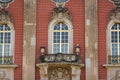 Details facade of New Palace Sanssouci Royalty Free Stock Photo