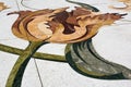 Details of the floor of Sheikh Zayed White Mosque