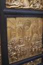 Details of the Florence Baptistery, Gates of Paradise Royalty Free Stock Photo