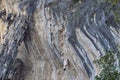 Details and forms of rocks on Railay peninsula, Thailand