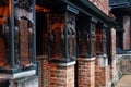 Details of Frank Lloyd Wright`s Studio, Oak Park, Illinois