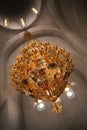 Orthodox Church Chandelier Royalty Free Stock Photo