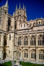 Corridors of the cloister of the cathedral of Burgos