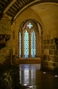 Corridors of the cloister of the cathedral of Burgos