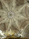 Details of the gothic cathedral of burgos Royalty Free Stock Photo