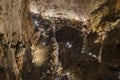 Details of the Grotta Gigante in Trieste Royalty Free Stock Photo