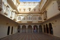 Details of Haveli is a traditional townhouse, mansion, manor house, Royalty Free Stock Photo