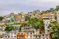 Details of the hill of pleasures in Rio de Janeiro