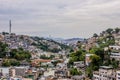 Details of the hill of pleasures in Rio de Janeiro