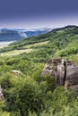 Details from hilltop near a wonderful place of Dragons Garden, T Royalty Free Stock Photo