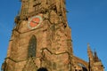 Gothic Cathedral of Freiburg, Southern Germany Royalty Free Stock Photo