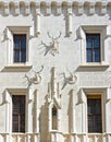 Details of Hluboka Castle Royalty Free Stock Photo