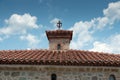 Details of the Holy Monastery of Varlaam Royalty Free Stock Photo