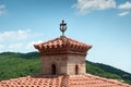 Details of the Holy Monastery of Varlaam Royalty Free Stock Photo