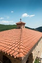 Details of the Holy Monastery of Varlaam Royalty Free Stock Photo