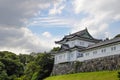 Details Of The Imperial Palace In Tokyo Japan