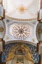 Details inside the Church of the Cerro de los Magueyes in Metepec