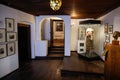 Details with the interior of the Bran Castle, known also as DraculaÃ¢â¬â¢s Castle in Transylvania, Romania Royalty Free Stock Photo