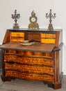 Details from the interior room of the Corvins Castle, old closet. Royalty Free Stock Photo