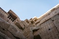 Details of the interior of the Temple of Edfu. Egypt