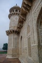 Details of Itmad-Ud-Daulah`s tomb in Agra, Uttar Pradesh, India.