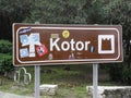 Details of Kotor in Montenegro Royalty Free Stock Photo