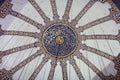 Details main dome of Blue mosque Royalty Free Stock Photo