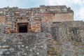 Details of a Mayan temple, of the Ek Balam archaeological area