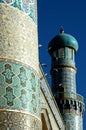 Details of the minarets in the courtyard of the Great Mosque of Herat in Afghanistan