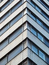 Details of modern office building windows Royalty Free Stock Photo