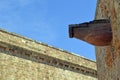 Details of Montjuic castle, Barcelone, Spain. Royalty Free Stock Photo