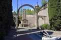 Details of Montjuic castle, Barcelone, Spain. Royalty Free Stock Photo