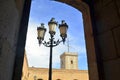 Details of Montjuic castle, Barcelone, Spain. Royalty Free Stock Photo