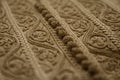 Details of a Moroccan djellaba Royalty Free Stock Photo