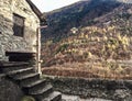 Details of a mountain village