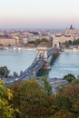 Old and beautiful Budapest, Hungary`s capital