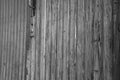 Details of old door with weathered wooden planks surface Royalty Free Stock Photo