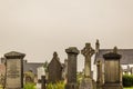 Details of old gothic cemetery, Scotland Royalty Free Stock Photo