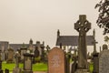 Details of old gothic cemetery, Scotland Royalty Free Stock Photo