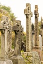 Details of old gothic cemetery, Scotland Royalty Free Stock Photo