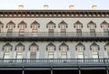Details of Old Sacramento Historic District building. CA, USA Royalty Free Stock Photo