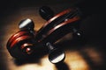 Details of an old Violin Royalty Free Stock Photo