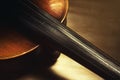 Details of an old Violin Royalty Free Stock Photo