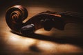 Details of an old Violin Royalty Free Stock Photo