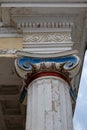 Architecture details of Achilleon, Corfu, Greece Royalty Free Stock Photo