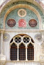 Details ornate Doge's Palace. Venice, Italy