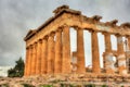 Details of Parthenon in Athens Royalty Free Stock Photo